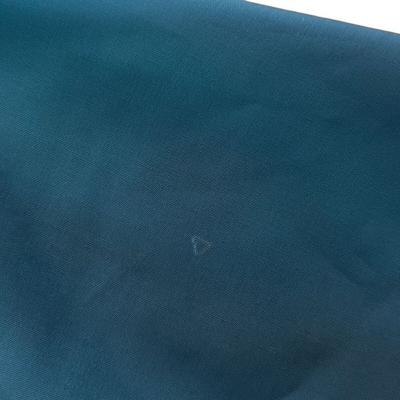 LA BLANCA Turquoise Ombré Oasis Back-Tie Side-Slit Cover-Up Dress Medium - 0015 - Picture 6 of 13